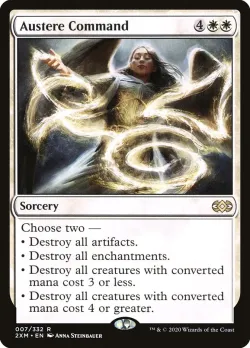 Austere Command #7 · Magic: The Gathering