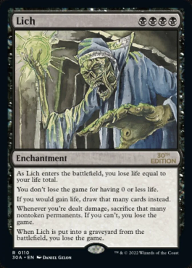 Lich 「30A/110」「EN」
