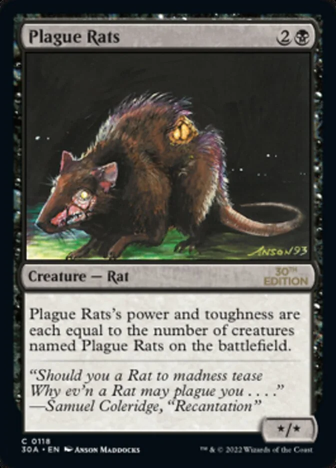Plague Rats 「30A/118」「EN」