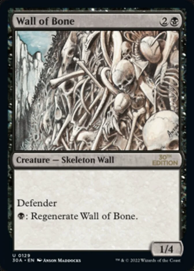 Wall of Bone 「30A/129」「EN」