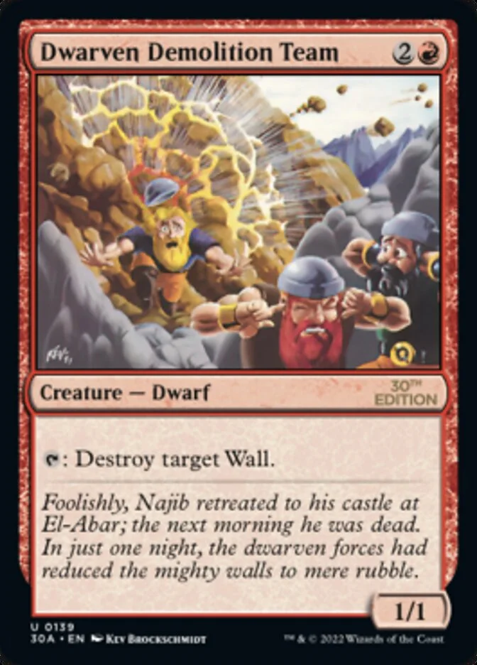 Dwarven Demolition Team 「30A/139」「EN」