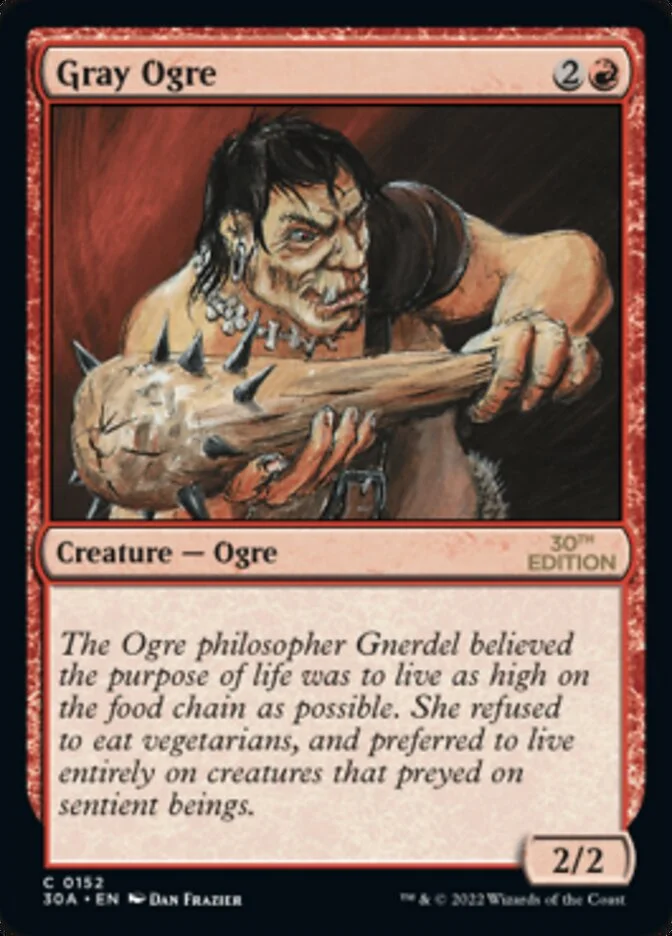 Gray Ogre 「30A/152」「EN」