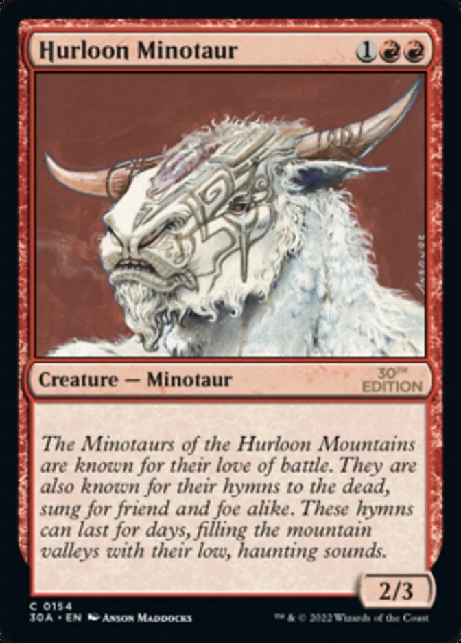 Hurloon Minotaur 「30A/154」「EN」