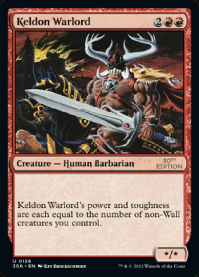 Keldon Warlord 「30A/156」「EN」