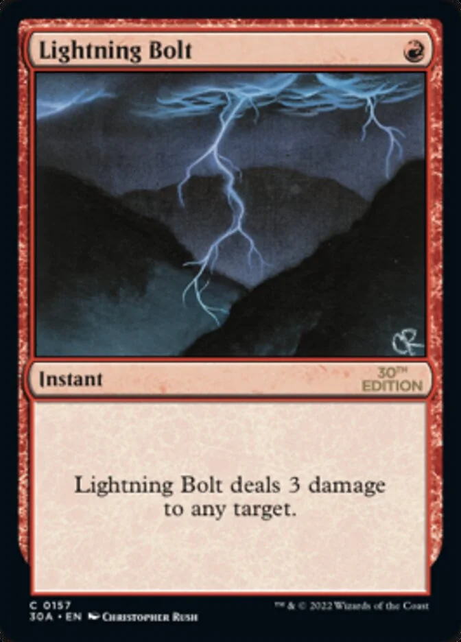 Lightning Bolt 「30A/157」「EN」