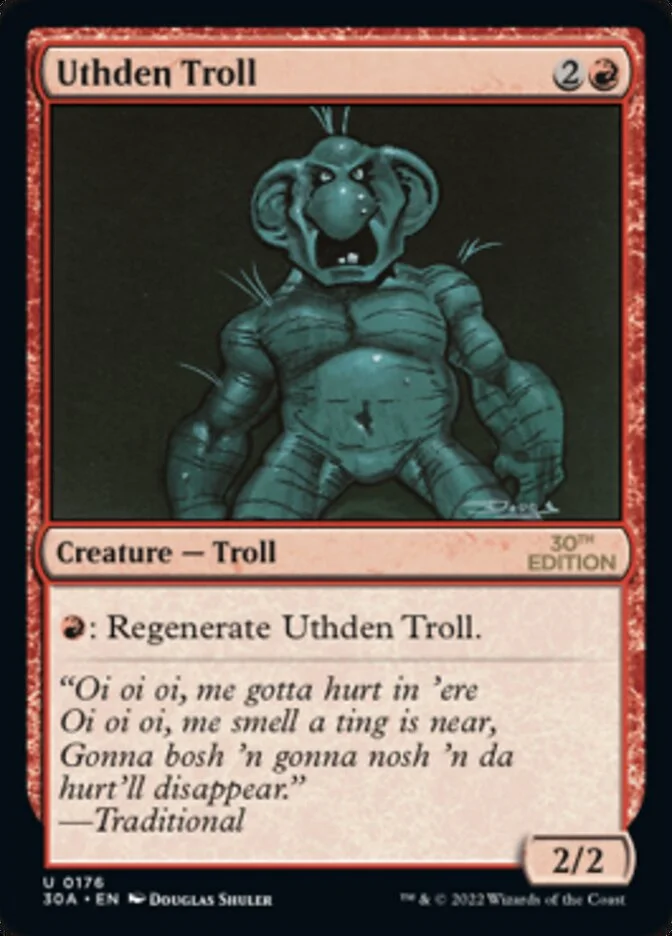 Uthden Troll 「30A/176」「EN」