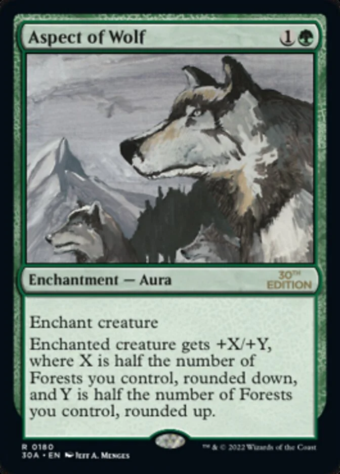 Aspect of Wolf 「30A/180」「EN」