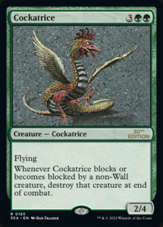 Cockatrice 「30A/185」「EN」