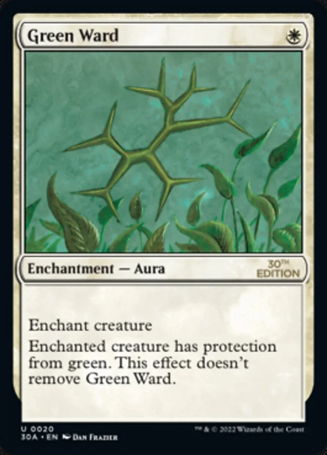 Green Ward 「30A/20」「EN」
