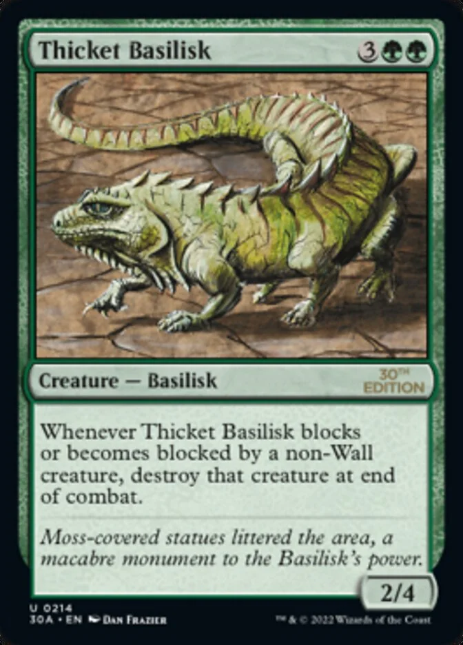 Thicket Basilisk 「30A/214」「EN」