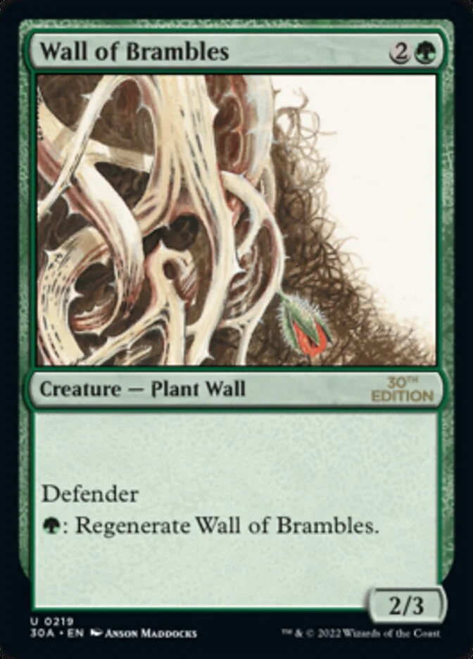 Wall of Brambles 「30A/219」「EN」