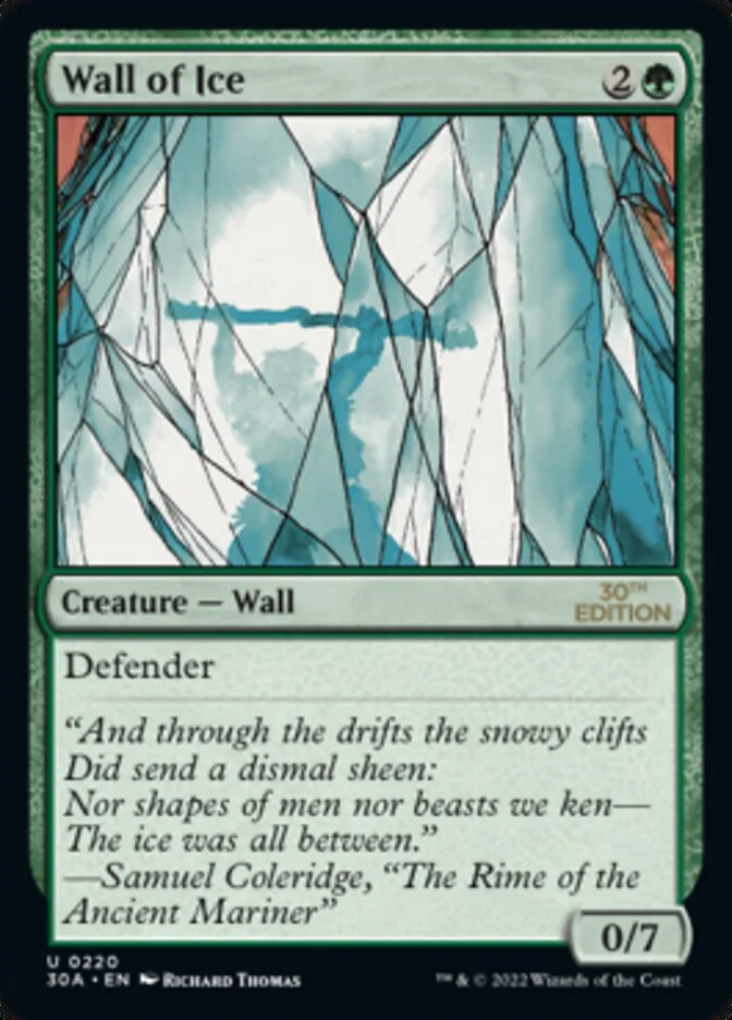 Wall of Ice 「30A/220」「EN」
