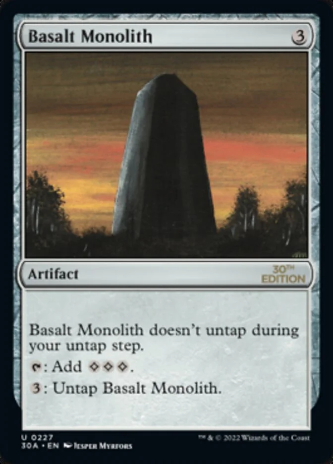 Basalt Monolith 「30A/227」「EN」