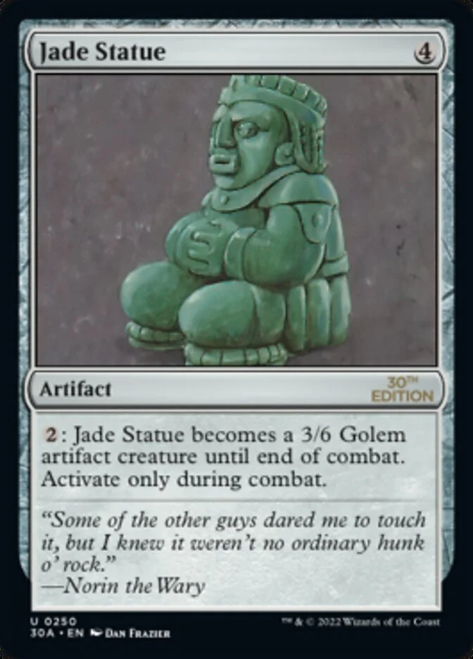 Jade Statue 「30A/250」「EN」