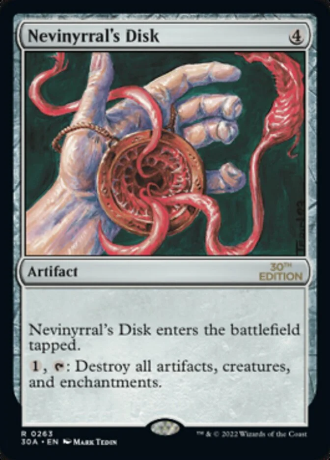 Nevinyrral's Disk 「30A/263」「EN」