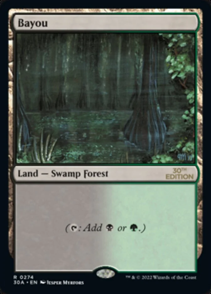 Bayou 「30A/274」「EN」