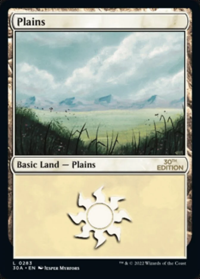 Plains 「30A/283」「EN」