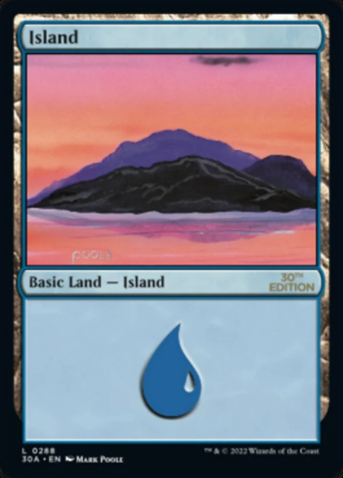 Island 「30A/288」「EN」