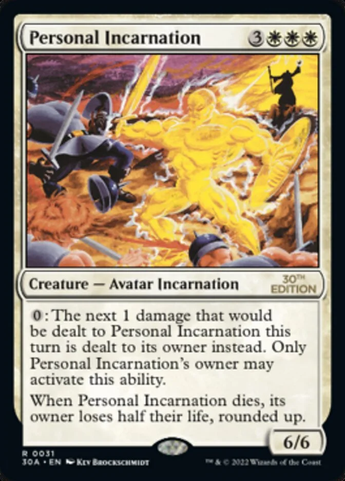 Personal Incarnation 「30A/31」「EN」