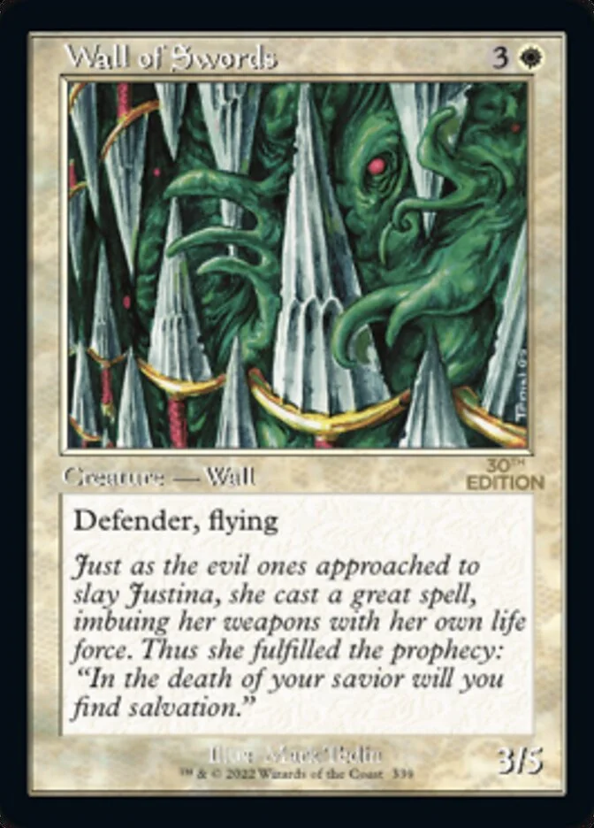Wall of Swords 「30A/339」「EN」