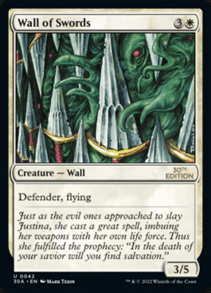 Wall of Swords 「30A/42」「EN」