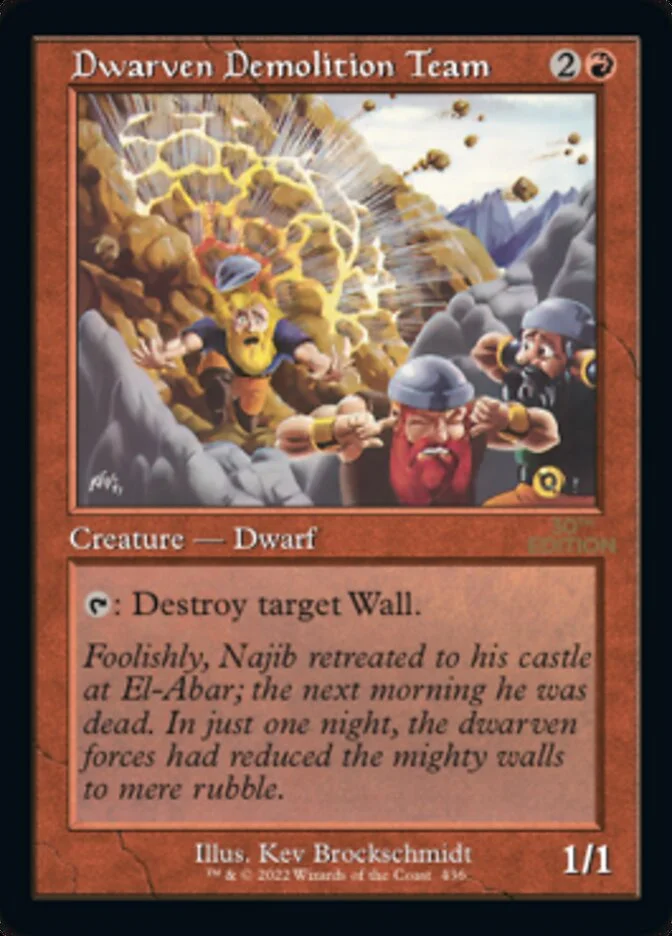 Dwarven Demolition Team 「30A/436」「EN」