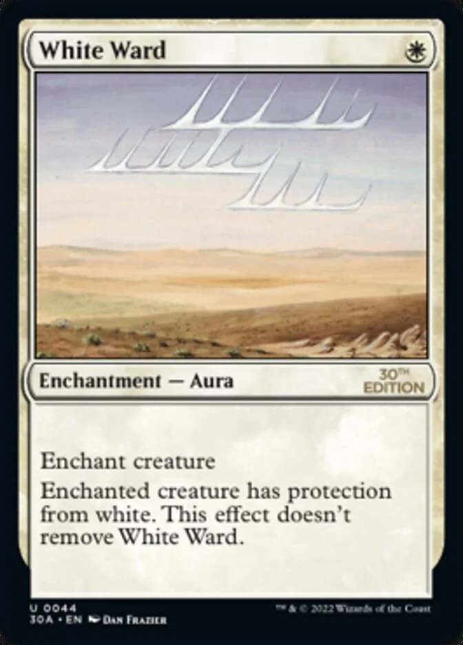 White Ward 「30A/44」「EN」