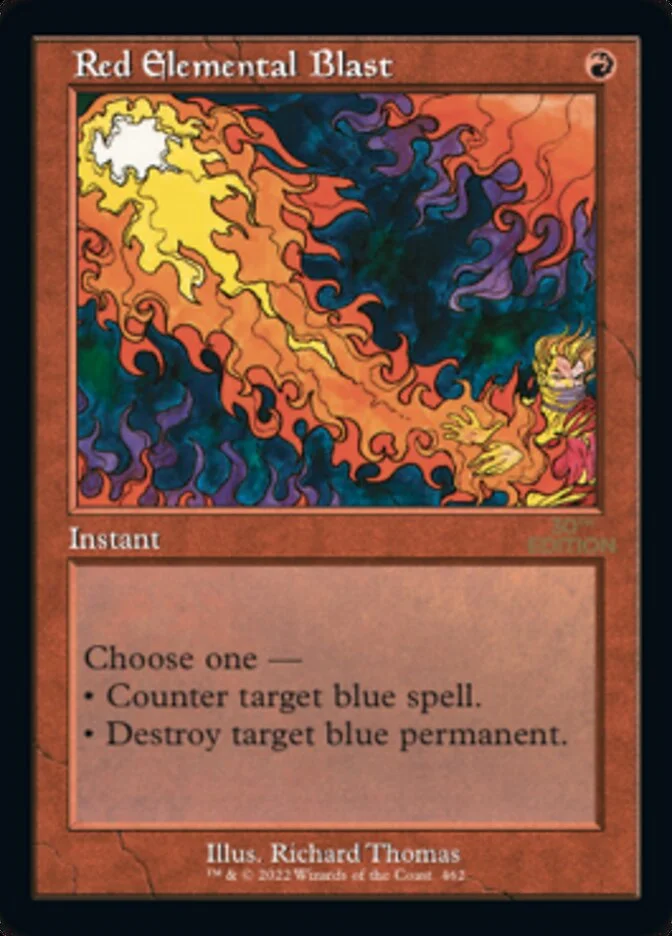 Red Elemental Blast 「30A/462」「EN」