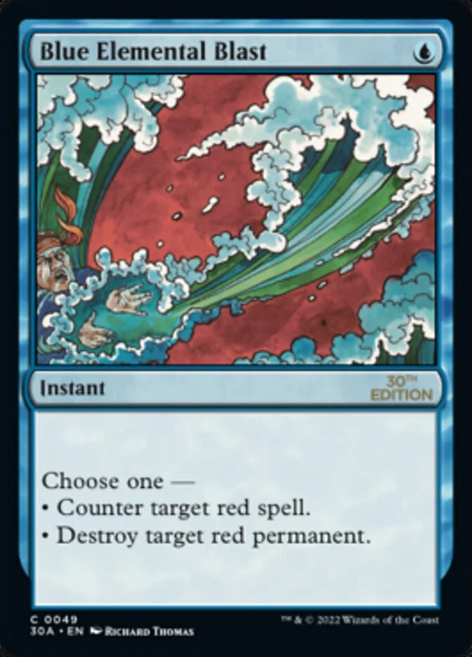 Blue Elemental Blast 「30A/49」「EN」