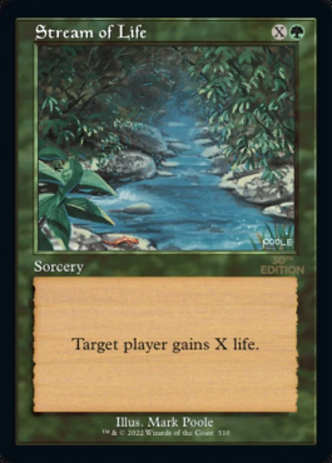 Stream of Life 「30A/510」「EN」