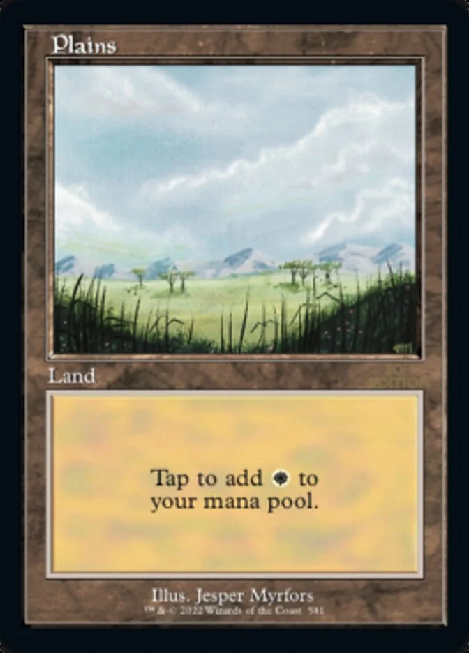 Plains 「30A/581」「EN」