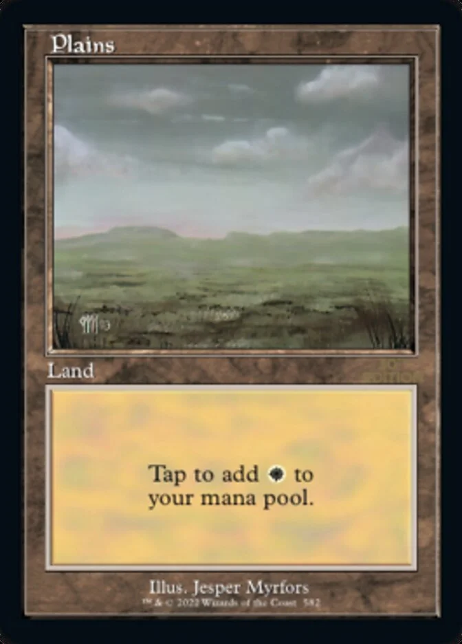 Plains 「30A/582」「EN」