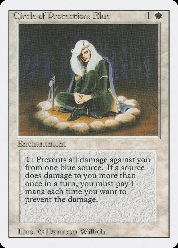 Circle of Protection: Blue 「3ED/10」「EN」