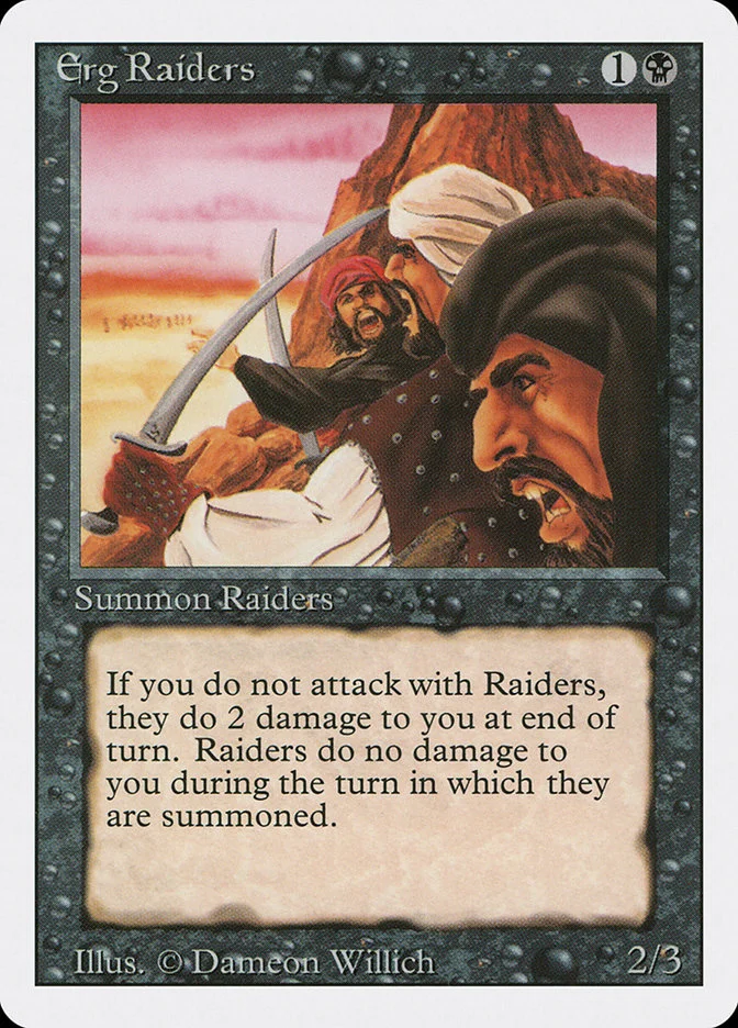 Erg Raiders 「3ED/109」「EN」