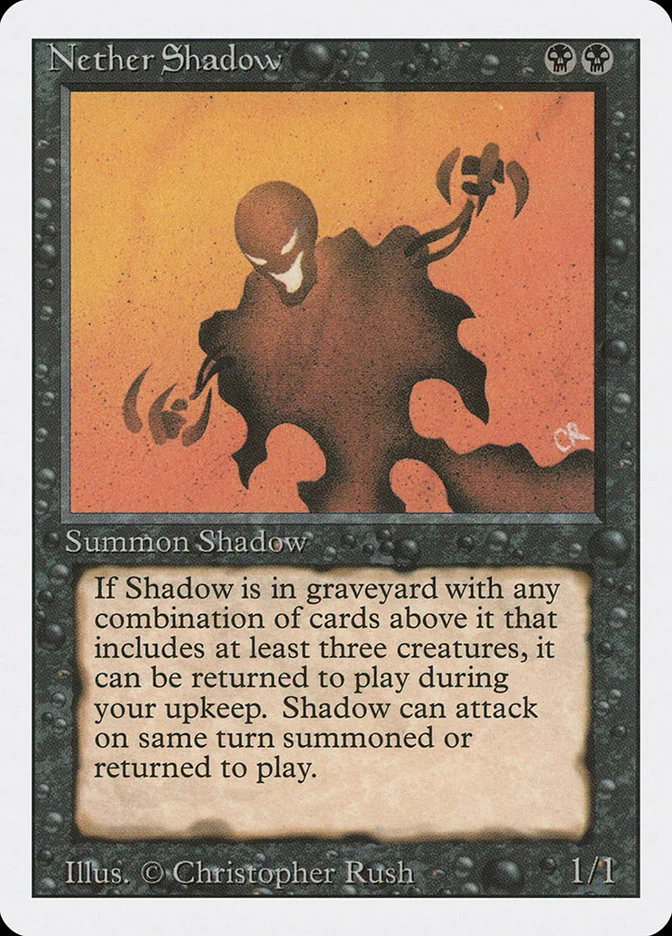 Nether Shadow 「3ED/118」「EN」