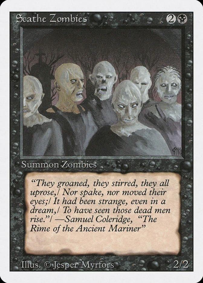Scathe Zombies 「3ED/127」「EN」