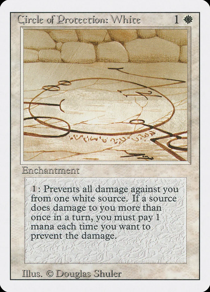 Circle of Protection: White 「3ED/13」「EN」