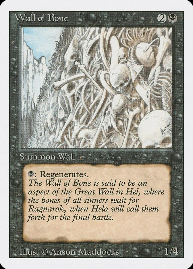 Wall of Bone 「3ED/134」「EN」