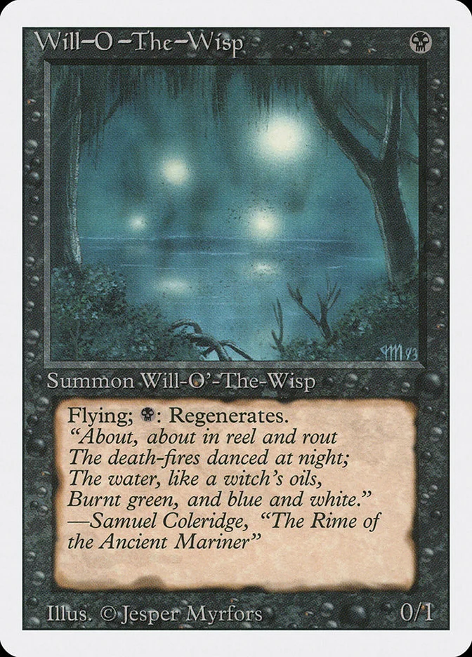 Will-o'-the-Wisp 「3ED/137」「EN」