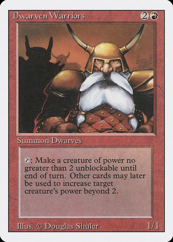 Dwarven Warriors 「3ED/144」「EN」