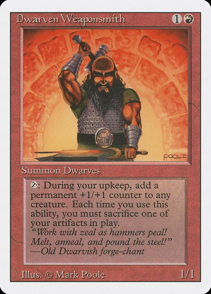Dwarven Weaponsmith 「3ED/145」「EN」