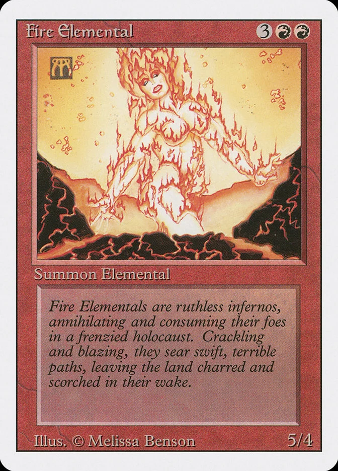 Fire Elemental 「3ED/149」「EN」