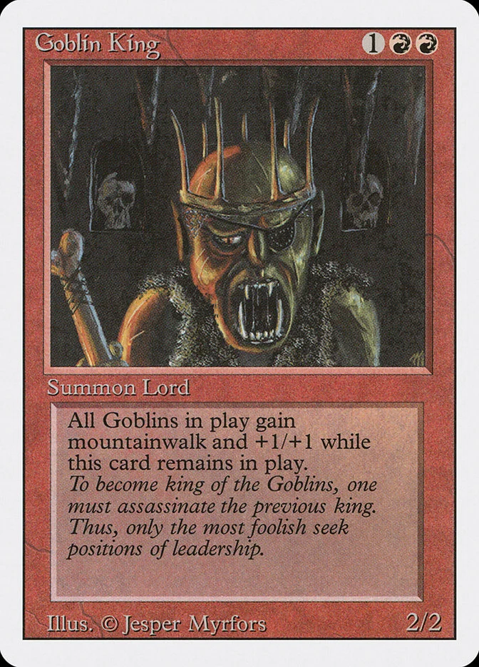 Goblin King 「3ED/155」「EN」