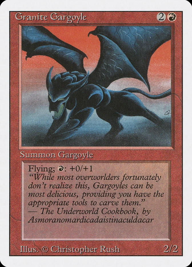 Granite Gargoyle 「3ED/156」「EN」