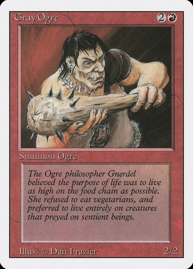 Gray Ogre 「3ED/157」「EN」