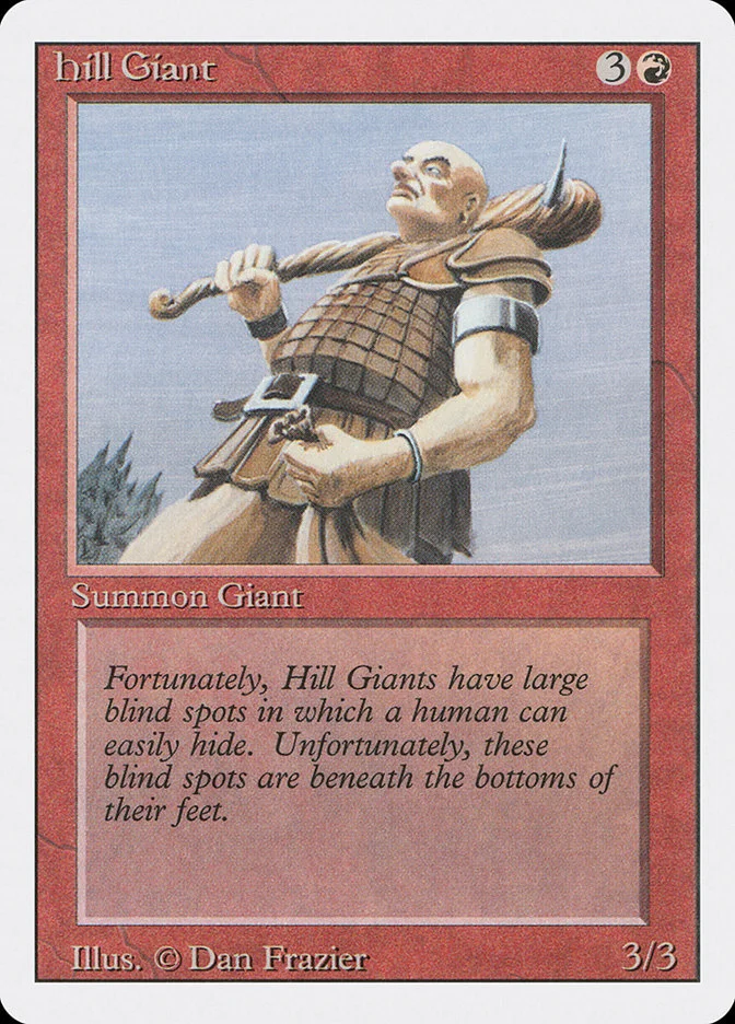 Hill Giant 「3ED/158」「EN」