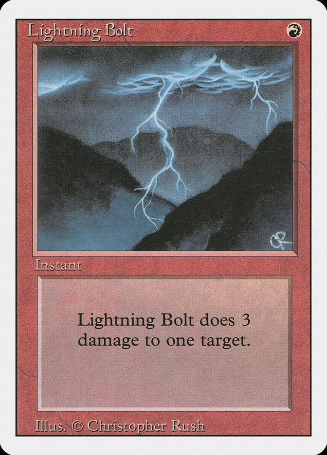Lightning Bolt 「3ED/162」「EN」