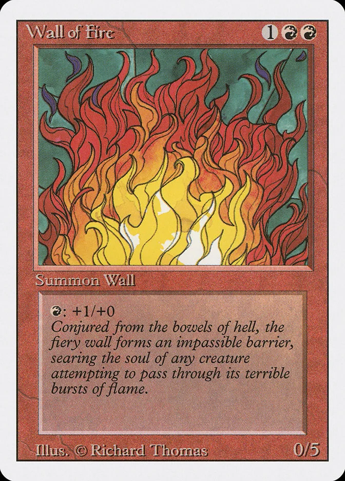 Wall of Fire 「3ED/183」「EN」