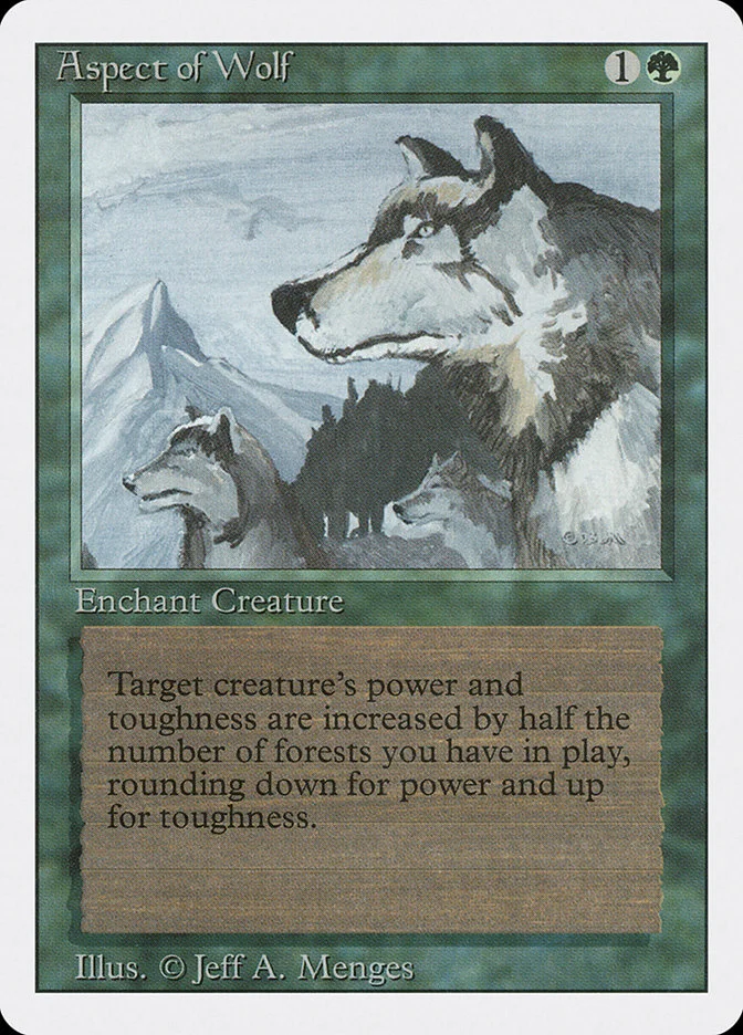 Aspect of Wolf 「3ED/186」「EN」