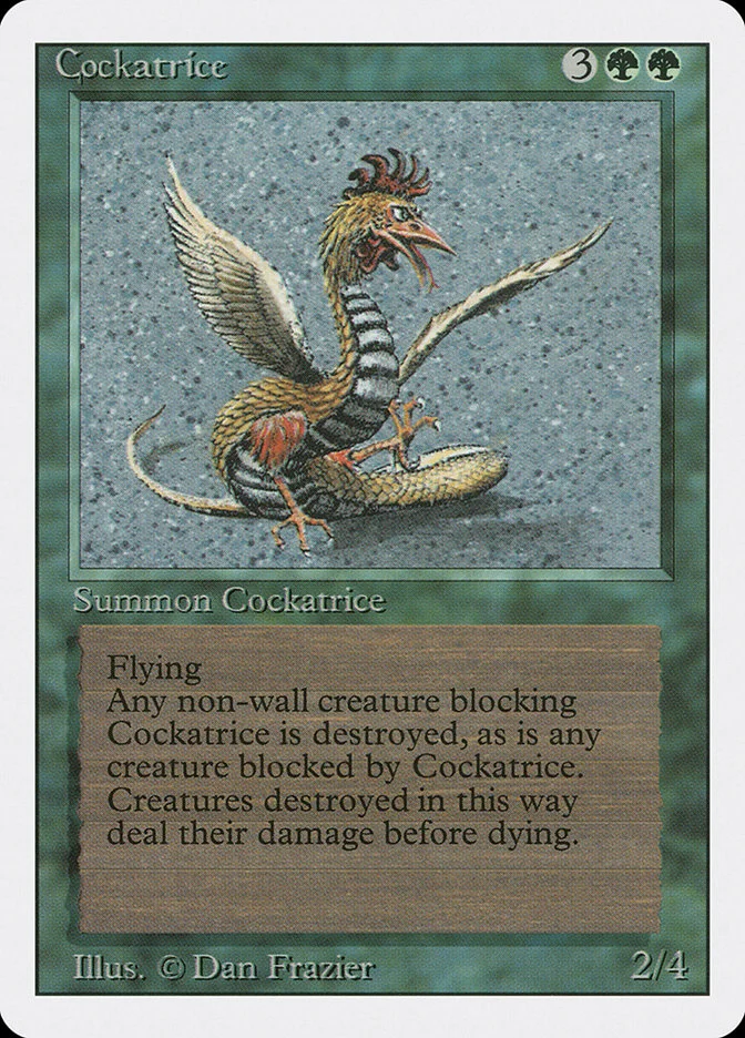 Cockatrice 「3ED/189」「EN」